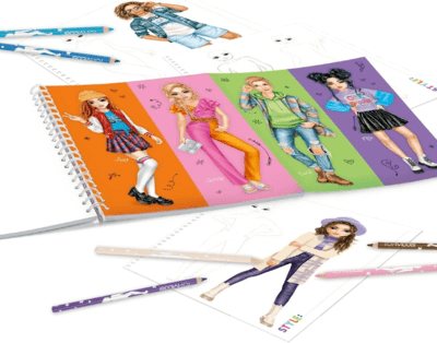 חוברת צביעה ויצירה | טופ מודל