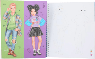 חוברת צביעה ויצירה | טופ מודל