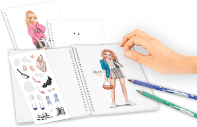 חוברת לעיצוב בגדים | טופ מודל