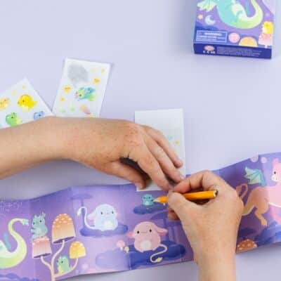 מיני מדבקות קסם יצורים קסומים | Tiger