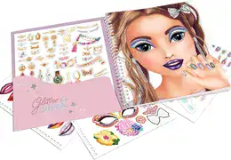 חוברת איפור פנים Dress Me Up Face Glitter | טופ מודל