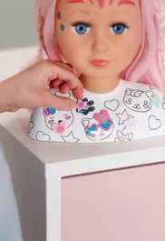 ראש בובה אומנותי בייבי בורן