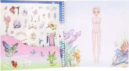 חוברת מדבקות DRESS ME UP פנטזיה | TOP MODEL