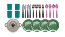 סט אוכל GREEN BEAN | כלים למטבח ילדים