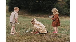 סט אוכל GREEN BEAN | כלים למטבח ילדים