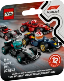 לגו Minifigures | מכונית מרוץ ®F1 לאספנות