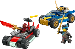לגו נינג'ה גו - רוג נגד דריקס בדו-קרב מכוניות מרוץ 71840