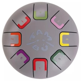 תוף בייבי 8 תווים – אפור | Tambu