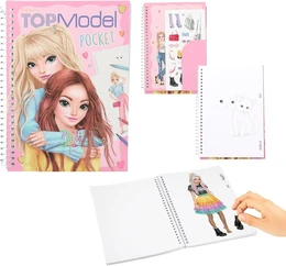 חוברת צביעה עיצוב בגדים | טופ מודל