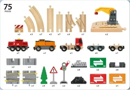 מסילת רכבת ותחנת נשיאה והטענה | BRIO