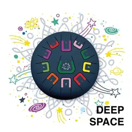 תוף 11 תווים – כחול אפור | Tambu