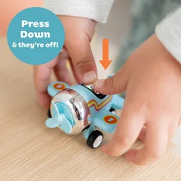 מטוס רטרו תכלת