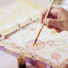 סדנת אמן 11- ציור על משי Djeco