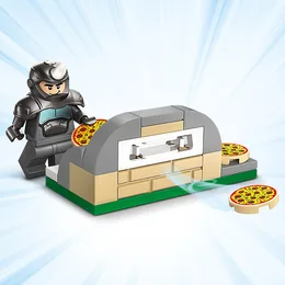 לגו ספיידי על האופנוע נגד ריינו 11206