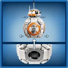 לגו מלחמת הכוכבים - דרואיד אסטרו-רובוט BB-8 75452