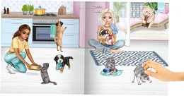 חוברת מדבקות DRESS ME UP COSY- טופ מודל