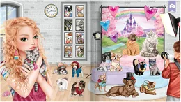 חוברת מדבקות DRESS ME UP COSY- טופ מודל