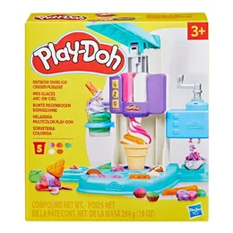 סט גלידה ריינבו | פליידו Playdoh