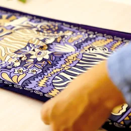 סדנת אמן 10 - ציור על משי | Djeco