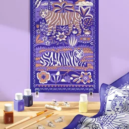 סדנת אמן 10 - ציור על משי | Djeco