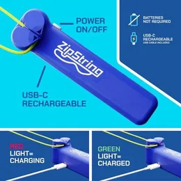 זיפסטרינג אורגינל צבע כחול | ZipString