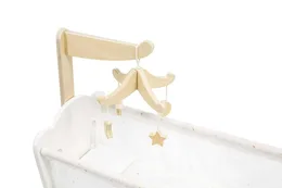 עריסה לבובה מעץ