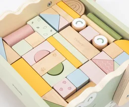 עגלת קוביות מעץ |פולאר בי