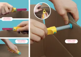 מסור מקדו בטיחותי לגדולים |Makedo