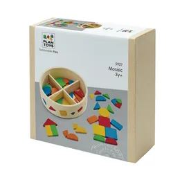 קופסת מוזאיקה- מונטסורי | Plan Toys