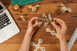 קליקסו מעוצב צבעי חול 9 חלקים |CLIXO