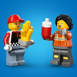 לגו סיטי - משאית מזון - צ’יפס 60488