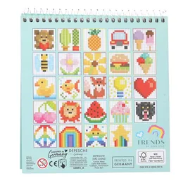 חוברת צביעה פיקסלים - טופ מודל