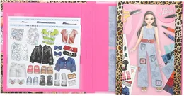 חוברת מדבקות Design Studio | טופ מודל