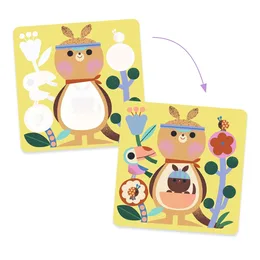 יצרה לקטנטנים צביעה עם מים - חיות מהעולם | Djeco