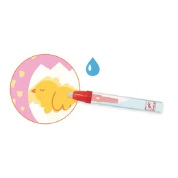 יצרה לקטנטנים צביעה עם מים - חיות הגינה עם הילדים | Djeco