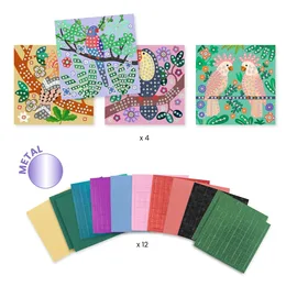 יצירה מוזאיקה - ציפורים אקזוטיות | Djeco