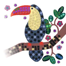 יצירה מוזאיקה - ציפורים אקזוטיות | Djeco