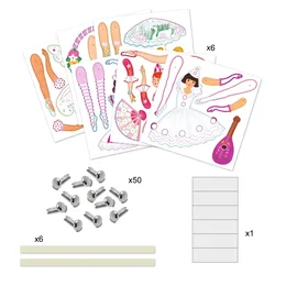 יצירה - מריונטות בלרינות | Djeco .