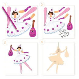 יצירה - מריונטות בלרינות | Djeco .