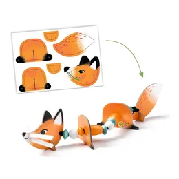 יצירה לקטנטנים - חיות מתוקות השחלה | Djeco