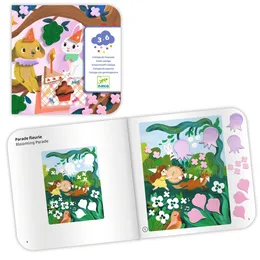 יצירה הדבקה חגיגה נוצצת | Djeco