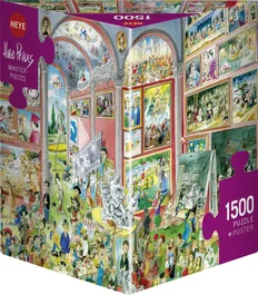 פאזל 1500 חל' – יצירות מופת | HEYE