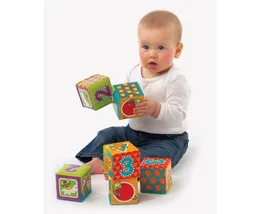 קוביות רכות לאמבטיה צבעוני | Playgro