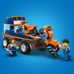 לגו סיטי - משאית להובלת אופנועים 60491