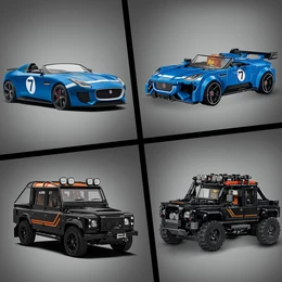 לגו ספיד - Jaguar Project 7 ו-Land Rover Defender (77264)