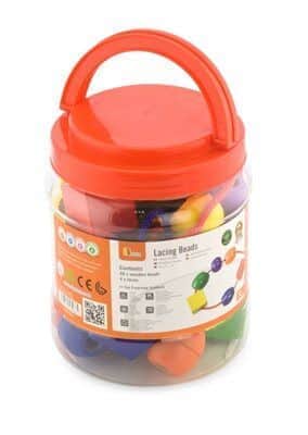 חרוזים גדולים בצנצנת 30 יח| ויגה