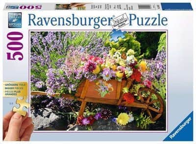פאזל 500 חלקים - סידור פרחים