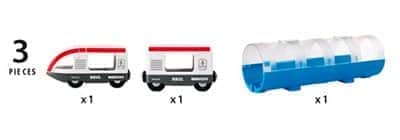 רכבת נוסעים ומנהרה |BRIO