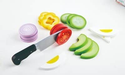 משחק דמיון באוכל - סלט ירקות הגינה | HAPE