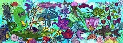 פאזל גלריה - 1000 חלקים , ים יבשה | Djeco